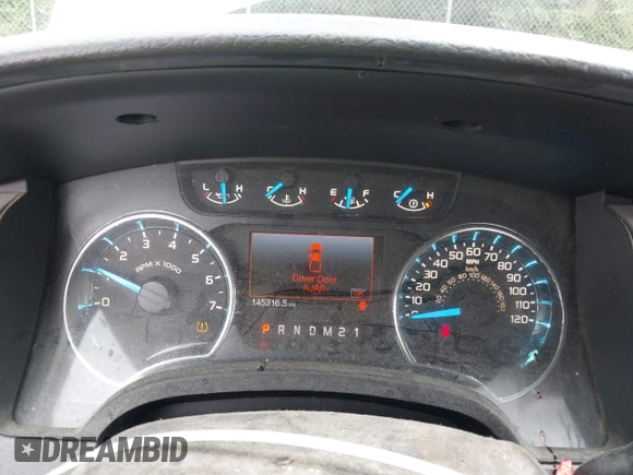 2013 Ford F-150 XL with VIN 1FTMF1CM5DFD74210, listed as a IAAI auction lot 42649783 with 145,316 mi miles and . Bid and sale history available at DreamBid. Image 7.