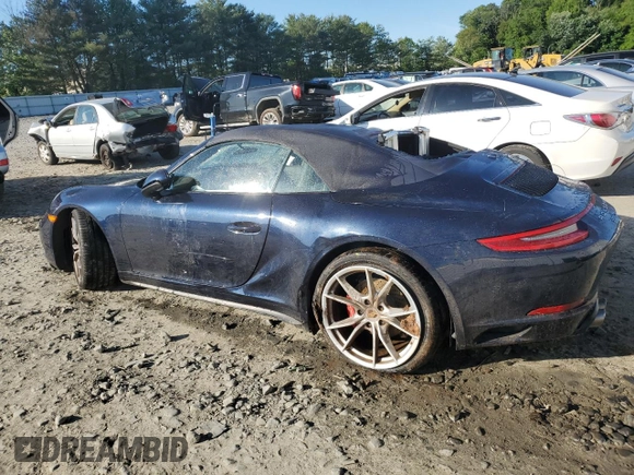 2018 Porsche 911 Carrera S with VIN WP0CB2A98JS147463, listed as a Copart auction lot 57485085 with Not provided miles and Salvage title. Bid and sale history available at DreamBid. Image 2.