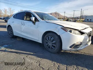2016 Mazda 3 i Sport with VIN JM1BM1J72G1335411, listed as a Copart auction lot 42042015 with 104,275 mi miles and Salvage Title. Bid and sale history available at DreamBid. Image 4.