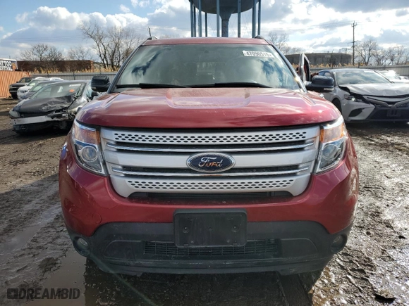 2014 Ford Explorer XLT with VIN 1FM5K8D80EGA98486, listed as a Copart auction lot 47090515 with 0 mi miles and Salvage Title. Bid and sale history available at carsss.com. Image 5.