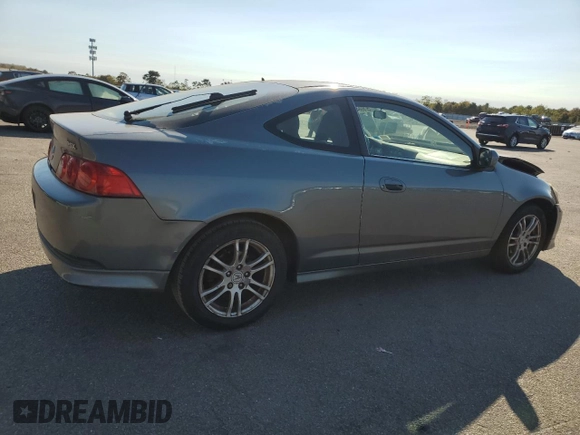 2005 Acura RSX with VIN JH4DC54835S006973, listed as a Copart auction lot 75769944 with 145,120 mi miles and Salvage Title. Bid and sale history available at carsss.com. Image 3.