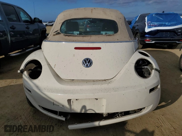 2007 Volkswagen Beetle with VIN 3VWRG31Y07M407278, listed as a Copart auction lot 89382965 with 162,266 mi miles and Salvage title. Bid and sale history available at DreamBid. Image 6.