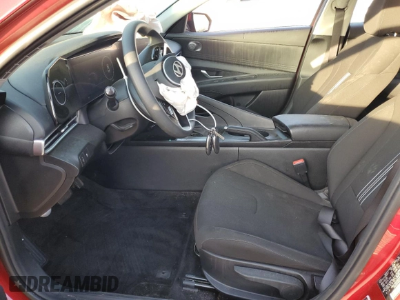 2024 Hyundai Elantra SEL with VIN KMHLM4DG6RU812131, listed as a Copart auction lot 54068065 with 30,137 mi miles and Salvage title. Bid and sale history available at DreamBid. Image 7.