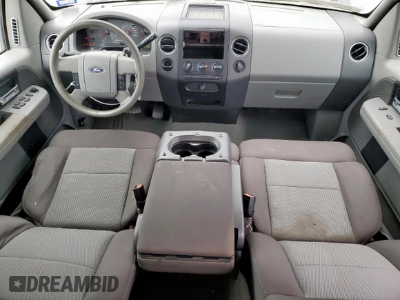 2005 Ford F-150 XLT with VIN 1FTPW12585KF09387, listed as a Copart auction lot 59563175 with 194,153 mi miles and Salvage title. Bid and sale history available at DreamBid. Image 8.