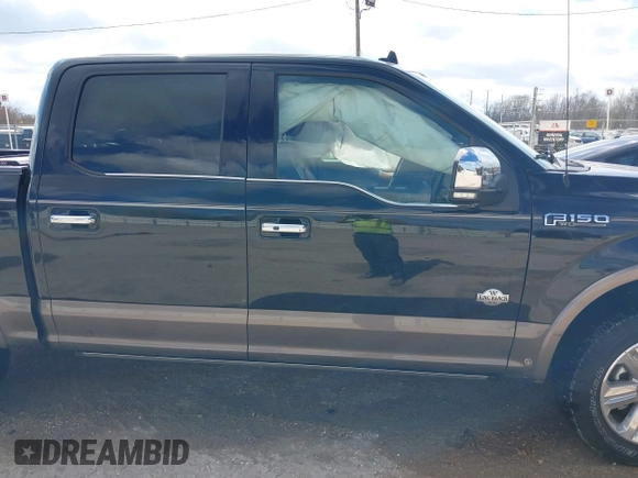 2019 Ford F-150 XL with VIN 1FTEW1E44KFC77742, listed as a IAAI auction lot 41507745 with 94,226 mi miles. Bid and sale history available at carsss.com. Image 13.