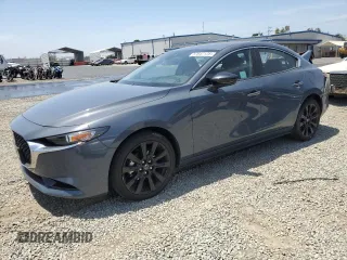 2022 Mazda 3 Carbon Edition with VIN JM1BPACL6N1507664, listed as a Copart auction lot 57847125 with 34,258 mi miles and Salvage title. Bid and sale history available at DreamBid. Image 1.