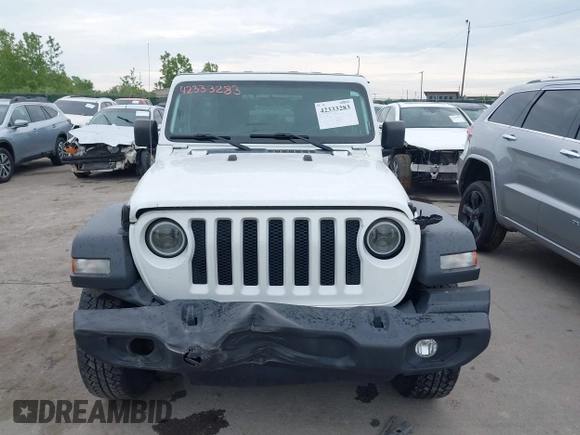 2018 Jeep Wrangler Unlimited Sport S z VIN 1C4HJXDG6JW222637, wystawiony jako IAAI lot #42333283 z przebiegiem 80 595 mil mil oraz . Historia ofert i sprzedaży dostępna na DreamBid. Obrazek 12.