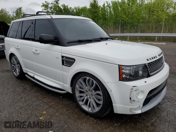 2012 Land Rover Range Rover Sport SC Autobiography with VIN SALSP2E41CA734990, listed as a Copart auction lot 57057275 with 90,930 mi miles and Clean title. Bid and sale history available at DreamBid. Image 4.
