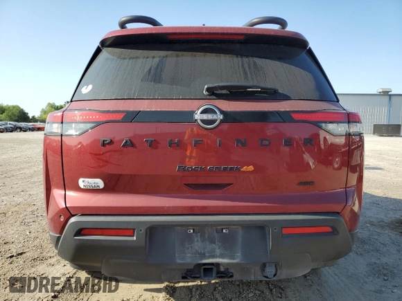 2024 Nissan Pathfinder Rock Creek с VIN 5N1DR3BD6RC258183, выставлен на аукционе Copart как лот 52715305 с пробегом 9 567 миль миль и Списание • Salvage title. История ставок и продаж доступна на DreamBid. Изображение 6.