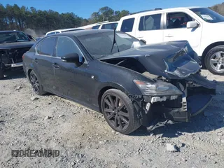 2014 Lexus GS 350 with VIN JTHBE1BL6E5044102, listed as a IAAI auction lot 41828386 with 112,211 mi miles. Bid and sale history available at carsss.com. Image 1.
