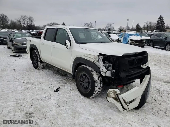 2023 Nissan Frontier PRO-4X with VIN 1N6ED1EK0PN660799, listed as a Copart auction lot 89086105 with 34,178 mi miles and Salvage Title. Bid and sale history available at carsss.com. Image 11.