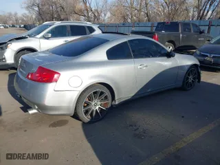 2003 Infiniti G35 Coupe w/Leather with VIN JNKCV54E13M216761, listed as a IAAI auction lot 41313892 with NaN miles. Bid and sale history available at carsss.com. Image 4.