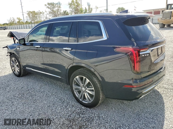 2024 Cadillac XT6 FWD Premium Luxury with VIN 1GYKPCRS5RZ732850, listed as a Copart auction lot 89112655 with 3,518 mi miles and Salvage Title. Bid and sale history available at carsss.com. Image 2.