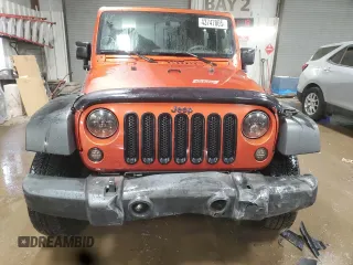 2009 Jeep Wrangler Rubicon with VIN 1J4GA64179L733136, listed as a Copart auction lot 43747805 with 94,899 mi miles and Salvage Title. Bid and sale history available at DreamBid. Image 5.