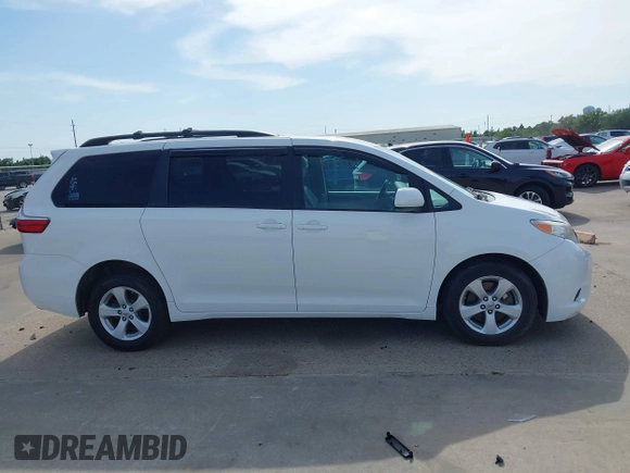 2016 Toyota Sienna LE AAS with VIN 5TDKK3DC0GS707292, listed as a IAAI auction lot 42266246 with 191,527 mi miles and . Bid and sale history available at DreamBid. Image 13.