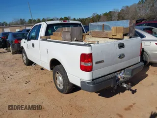 2007 Ford F-150 XL with VIN 1FTRF12W77NA83372, listed as a IAAI auction lot 41628051 with 104,564 mi miles and . Bid and sale history available at DreamBid. Image 3.