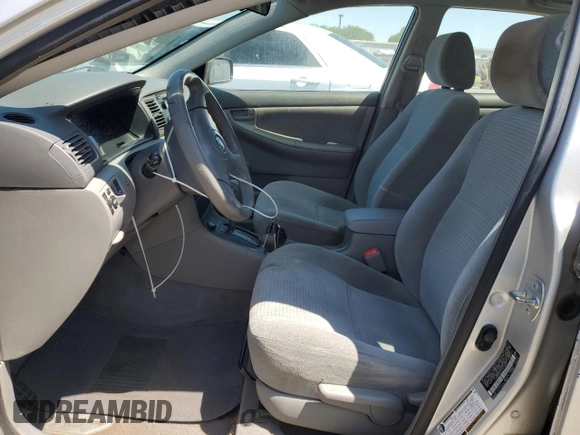 2007 Toyota Corolla CE with VIN JTDBR32E470116949, listed as a Copart auction lot 55260735 with 132,401 mi miles and Salvage Title. Bid and sale history available at DreamBid. Image 7.