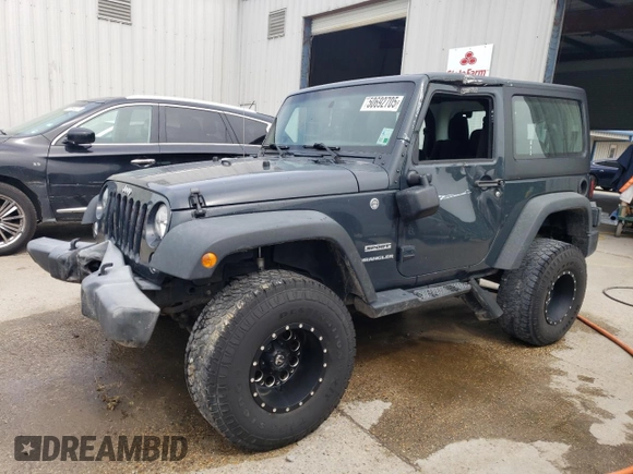2017 Jeep Wrangler Sport with VIN 1C4AJWAGXHL540496, listed as a Copart auction lot 50692705 with 115,042 mi miles and Salvage Title. Bid and sale history available at DreamBid. Image 1.