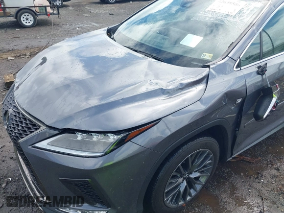 2021 Lexus RX 350 F Sport with VIN 2T2YZMDA4MC299745, listed as a IAAI auction lot 42639586 with 36,643 mi miles and . Bid and sale history available at DreamBid. Image 17.