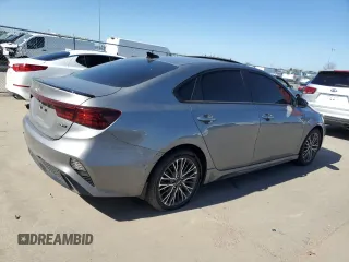 2024 Kia Forte GT-Line with VIN 3KPF54AD0RE712629, listed as a Copart auction lot 46914635 with 0 mi miles and Salvage Title. Bid and sale history available at carsss.com. Image 3.