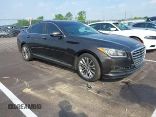 2015 Hyundai Genesis 3.8L z VIN KMHGN4JE5FU036975, wystawiony jako IAAI lot #42475963 z przebiegiem 149 678 mil mil oraz . Historia ofert i sprzedaży dostępna na DreamBid. Obrazek 1.