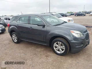 2017 Chevrolet Equinox LS with VIN 2GNALBEK1H1517865, listed as a IAAI auction lot 42085063 with 128,100 mi miles and . Bid and sale history available at carsss.com. Image 1.