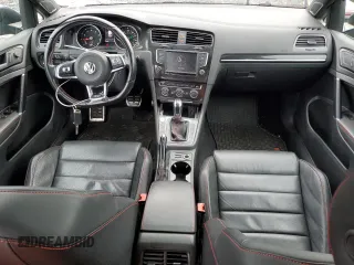 2017 Volkswagen Golf GTI S with VIN 3VW447AU5HM012375, listed as a Copart auction lot 48526375 with 53,277 mi miles and Salvage Title. Bid and sale history available at carsss.com. Image 8.