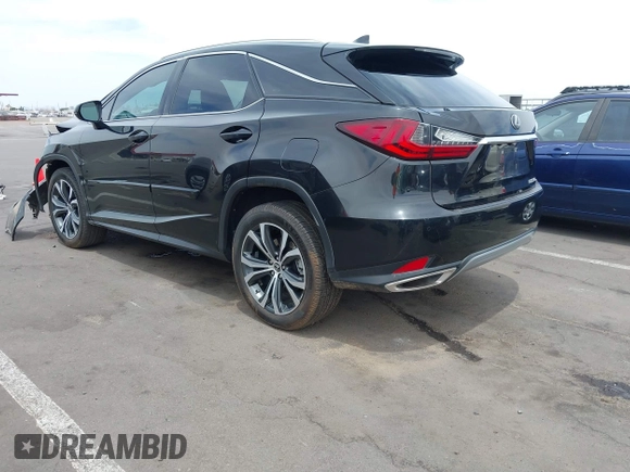 2021 Lexus RX 350 with VIN 2T2HZMDA5MC263109, listed as a IAAI auction lot 42249633 with 53,375 mi miles and . Bid and sale history available at DreamBid. Image 3.