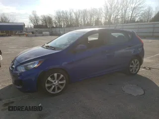 2012 Hyundai Accent SE with VIN KMHCU5AE7CU027245, listed as a Copart auction lot 50604895 with 153,842 mi miles and Clean title. Bid and sale history available at DreamBid. Image 1.