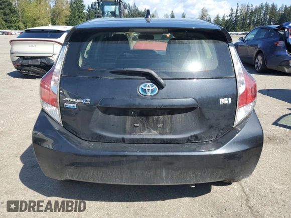 2016 Toyota Prius One with VIN JTDKDTB37G1122686, listed as a Copart auction lot 53365785 with 77,954 mi miles and Salvage Title. Bid and sale history available at carsss.com. Image 6.