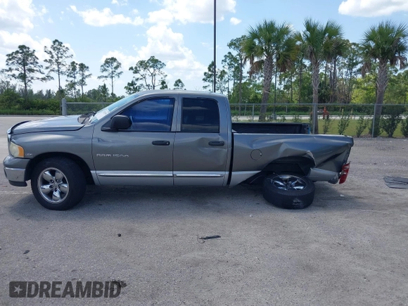 2005 Dodge 1500 SLT with VIN 1D7HU18D85J559064, listed as a IAAI auction lot 42021156 with 265,666 mi miles. Bid and sale history available at carsss.com. Image 15.
