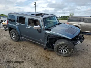 2007 Hummer H3 SUV with VIN 5GTDN13E078193447, listed as a Copart auction lot 67663434 with 153,450 mi miles and Salvage Title. Bid and sale history available at carsss.com. Image 4.