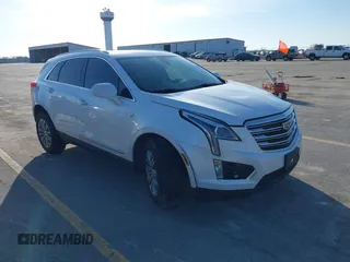 2017 Cadillac XT5 Luxury AWD with VIN 1GYKNDRS0HZ183231, listed as a IAAI auction lot 41769358 with 126,263 mi miles. Bid and sale history available at carsss.com. Image 1.