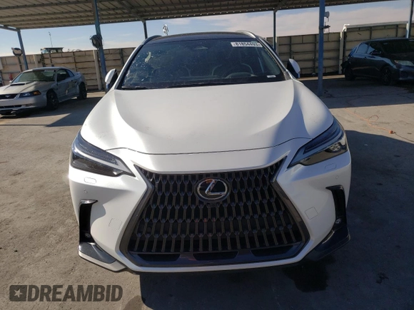 2022 Lexus NX with VIN JTJHKCEZ5N5003392, listed as a Copart auction lot 81854493 with 19,653 mi miles. Bid and sale history available at carsss.com. Image 5.