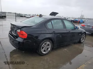 2006 BMW 3 Series 325i with VIN WBAVB13516PT07865, listed as a Copart auction lot 49143005 with 153,106 mi miles and Salvage Title. Bid and sale history available at carsss.com. Image 3.
