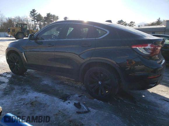 2017 BMW X6 xDrive35i with VIN 5UXKU2C30H0X47588, listed as a Copart auction lot 44593965 with 113,385 mi miles and Salvage Title. Bid and sale history available at carsss.com. Image 2.