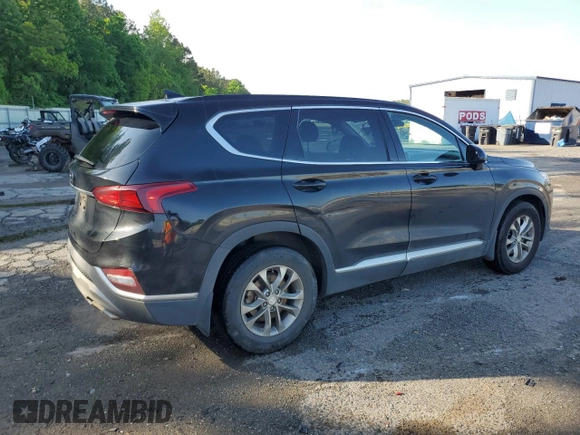 2020 Hyundai Santa Fe SEL w/SULEV with VIN 5NMS33AD9LH174351, listed as a Copart auction lot 53676955 with 70,318 mi miles and Salvage Title. Bid and sale history available at carsss.com. Image 3.