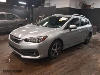 2022 Subaru Impreza Premium with VIN 4S3GTAV62N3720253, listed as a IAAI auction lot 41555999 with 64,684 mi miles. Bid and sale history available at carsss.com. Image 2.
