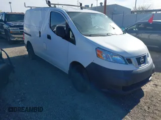 2017 Nissan NV200 Compact Cargo S with VIN 3N6CM0KN4HK708196, listed as a IAAI auction lot 41177290 with 104,398 mi miles. Bid and sale history available at carsss.com. Image 1.