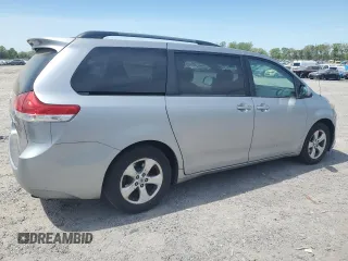 2011 Toyota Sienna LE AAS with VIN 5TDKK3DC6BS009665, listed as a Copart auction lot 54377695 with 155,716 mi miles and Salvage Title. Bid and sale history available at DreamBid. Image 3.