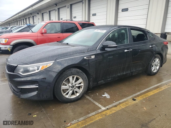 2017 Kia Optima LX with VIN KNAGT4L32H5179088, listed as a Copart auction lot 84076884 with 144,759 mi miles and Salvage Title. Bid and sale history available at carsss.com. Image 1.