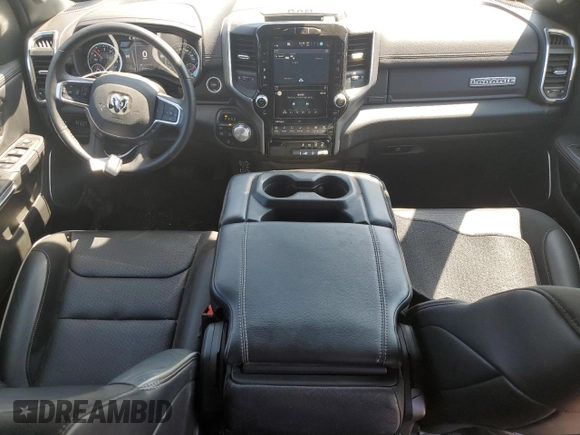 2023 Ram 1500 Laramie with VIN 1C6SRFRT0PN641605, listed as a Copart auction lot 70271924 with 17,917 mi miles and Salvage title. Bid and sale history available at DreamBid. Image 8.