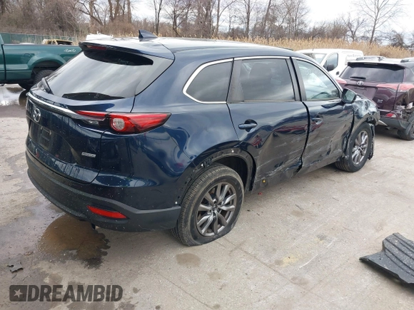 2018 Mazda CX-9 Sport with VIN JM3TCBBY9J0225710, listed as a IAAI auction lot 41739509 with 92,022 mi miles. Bid and sale history available at carsss.com. Image 4.