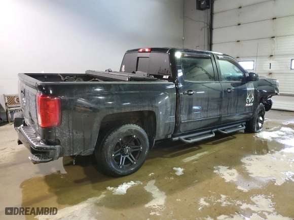 2017 Chevrolet Silverado 1500 LTZ with VIN 3GCUKSEC5HG456352, listed as a Copart auction lot 88499255 with 0 mi miles and Salvage Title. Bid and sale history available at carsss.com. Image 3.