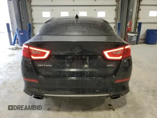 2014 Kia Optima SXL Turbo with VIN 5XXGR4A66EG330228, listed as a Copart auction lot 47608675 with 84,117 mi miles and Salvage Title. Bid and sale history available at DreamBid. Image 6.