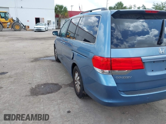 2010 Honda Odyssey EX-L with VIN 5FNRL3H69AB088994, listed as a IAAI auction lot 42007982 with 187,180 mi miles and . Bid and sale history available at DreamBid. Image 3.