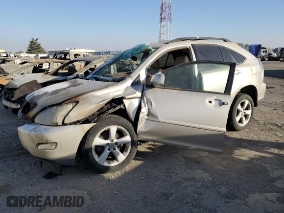 2004 Lexus RX 330 with VIN JTJHA31U540028236, listed as a Copart auction lot 77710994 with Not Provided miles and Salvage Title. Bid and sale history available at carsss.com. Image 1.
