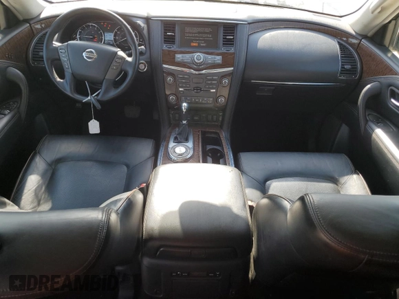 2020 Nissan Armada SL with VIN JN8AY2ND5L9110499, listed as a Copart auction lot 52770025 with 135,050 mi miles and Salvage Title. Bid and sale history available at carsss.com. Image 8.