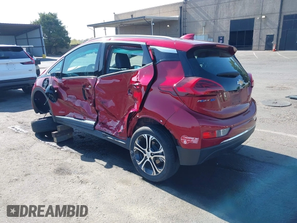 2017 Chevrolet Bolt EV Premier with VIN 1G1FX6S09H4145119, listed as a IAAI auction lot 42593895 with Not provided miles and . Bid and sale history available at DreamBid. Image 3.