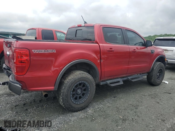 2021 Ford Ranger XL with VIN 1FTER4FH9MLD80721, listed as a Copart auction lot 54598605 with 49,500 mi miles and Clean title. Bid and sale history available at DreamBid. Image 3.